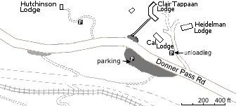 clair tappaan lodge, Rose family cabin, Hutchinson Lodge, Cal Lodge, Hidelman Lodge, German club