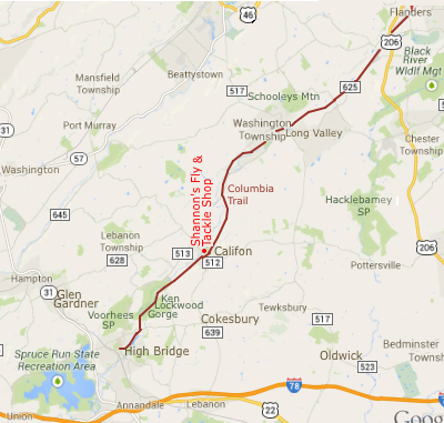columbia trail, voorhees state park, ken lockwood gorge, high bridge
