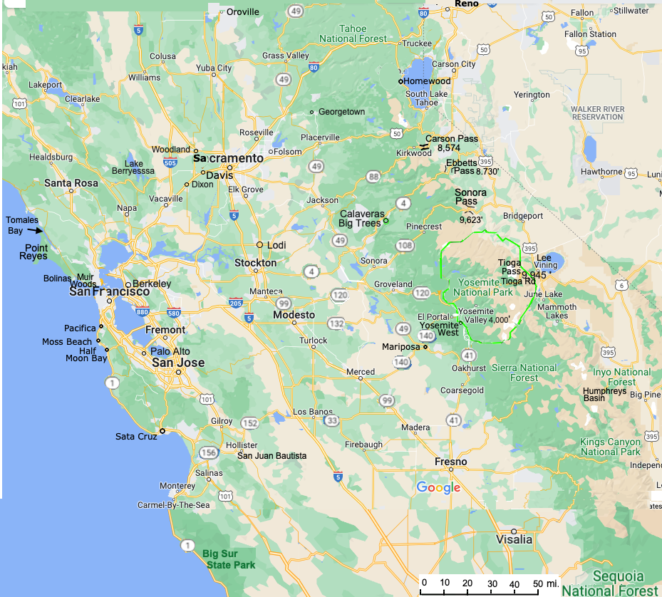 North Central California map, San Francisco, San Jose, Sacramento, Yuba City, Lake Tahoe, Yosemite National Park, Santa Rosa, Davis, Winters, Berkeley, Oakland, Stockton, Modesto, Roseville, Citrus Heights, Reno, Stockton, Manteca, Merced, Novato, Petaluma, Napa, Yuba City, Loyalton, Auburn, Sacramento, Citrus Heights, Roseville, Santa Cruz, Hayward, Vallejo, Nevada City, Grass Valley, Oroville, Mendocino, Clear Lake, Lakeport, San Rafael, Cupertino, Tuolume, Placerville, Carson pass, Ebbetts Pass, Sonora Pass, Mammoth Lakes, Calaveras Big Trees, Monterey, Big Sur